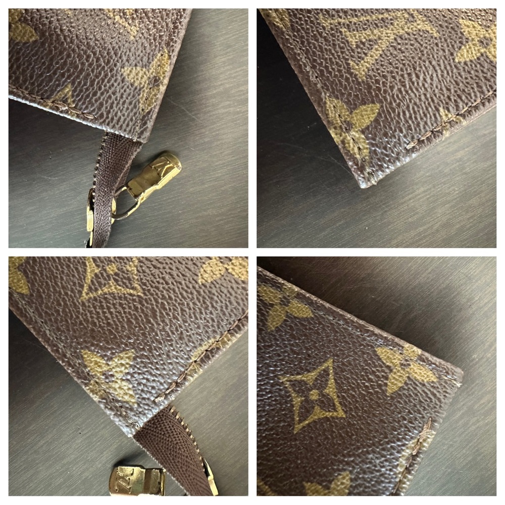 💙 Louis Vuitton Vintage Toiletry 15 -1984 Crossbody Conversion Authentic w COA - Picture 14 of 16